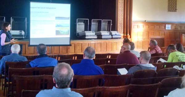 Patricia Bowie talks about MA CZM Coastal Resiliency Grant Program.